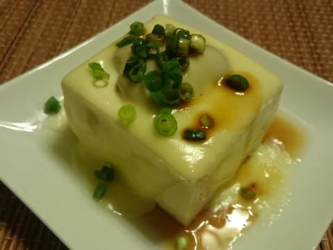 かに味噌で濃厚に！豆腐チーズ